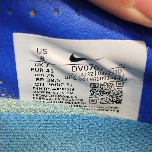 Nike Mercurial Vapor 15 Academy KM MG Soccer Cleats Mens US 8 Multi DV0707-400‎